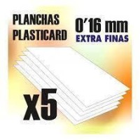 Abs Plasticard A4 - 016Mm Combox5 Sheets