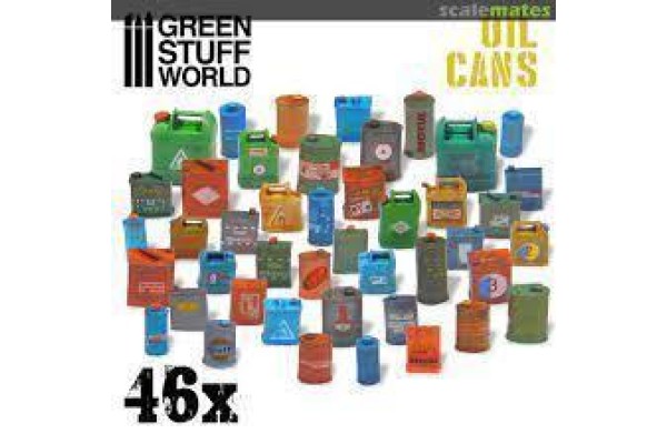 46X Resin Oil Cans