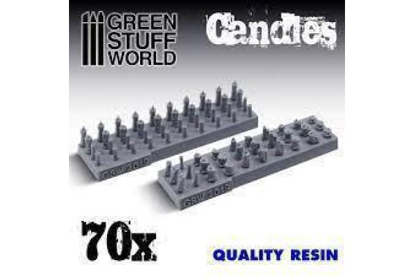 70X Resin Candles