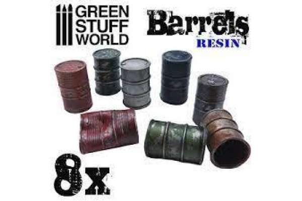 8X Resin Barrels