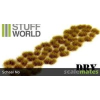 Grass Tufts - 6Mm Self-Adhesive - Dry Brown