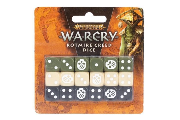 Warcry: Rotmire Creed Dice --- Op = Op!!!