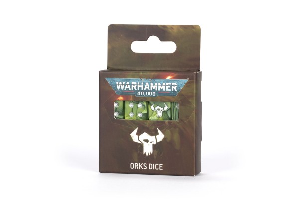 Warhammer 40000: Orks Dice