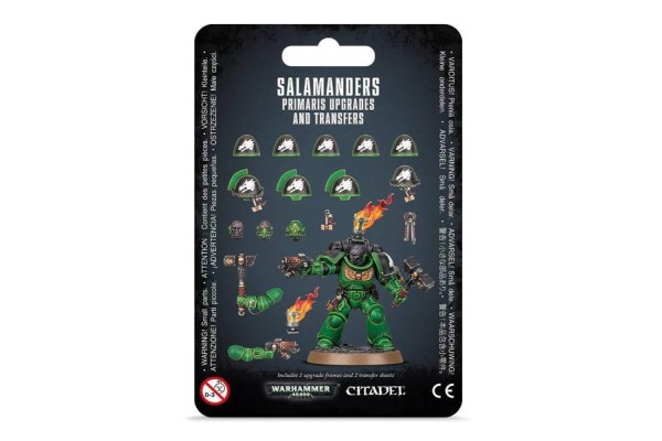 Space Marines: Salamanders Primaris Upgrades & Transfrs