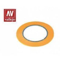 Vallejo Tool Precision Masking Tape 1Mmx18M - Twin Pack