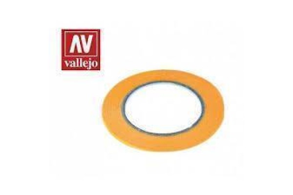 Vallejo Tool Precision Masking Tape 1Mmx18M - Twin Pack