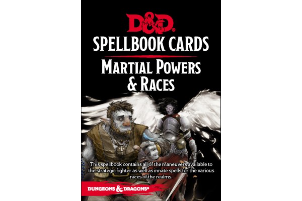 D&D Spellbook Cards: Martial Deck