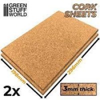 Cork Sheet In 3Mm X2