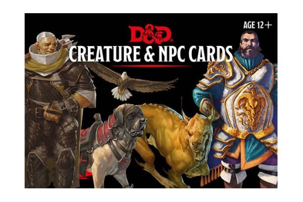 D&D Monster Cards: Npcs & Creatures (182 Cards)
