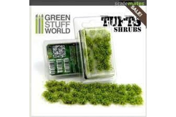 Shrubs Tufts - 6Mm Self-Adhesive - Light Green