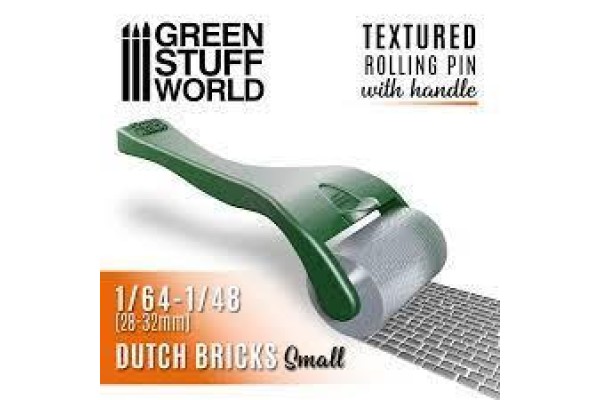 Rolling Pin With Handle - Dutch Bricks Small