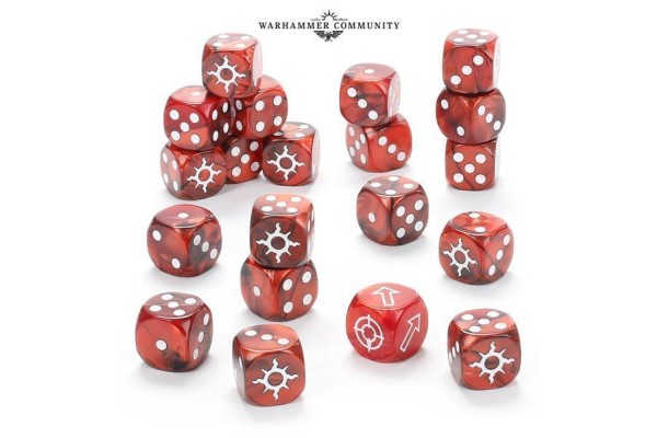 The Horus Heresy: Thousand Sons Dice Set ---- Webstore Exclusive