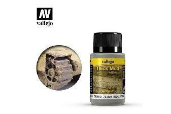 Vallejo Weathering Effects Thick Mud Industrial 40 Ml