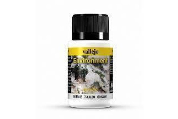 Vallejo Weathering Effects Environment Snow 40 Ml