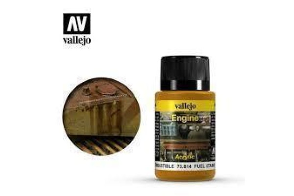 Vallejo Weathering Effects Engine Effect Fuel Stains 40 Ml
