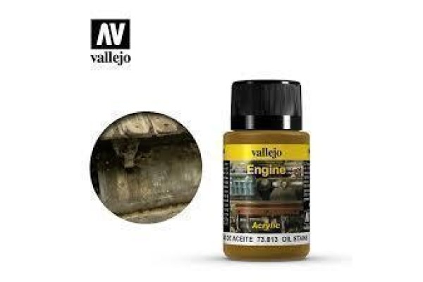 Vallejo Weathering Effects Engine Effect Oil Stains 40 Ml