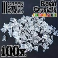 Clear Resin Crystals - Small