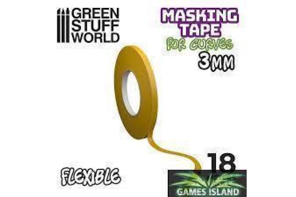 Flexible Masking Tape - 3Mm
