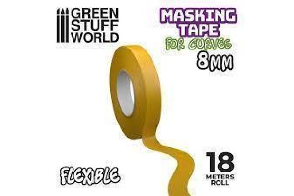 Flexible Masking Tape - 8Mm