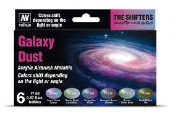 Vallejo Shifters Set - Galaxy Dust (6X 17Ml)