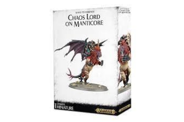 Chaos Lord On Manticore / Chaos Sorcerer On Manticore ---- Webstore Exclusive