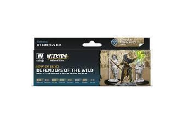 Vallejo Wizkids Premium: Defenders Of The Wild (8Ml) (8)
