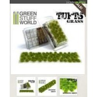 Grass Tufts - 6Mm Self-Adhesive - Realistic Green