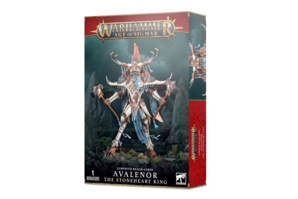 Lumineth Realm-Lords: Avalenor The Stoneheart King ---- Webstore Exclusive