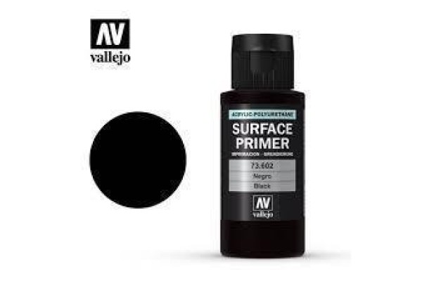 Vallejo Surface Primer Black (60Ml)