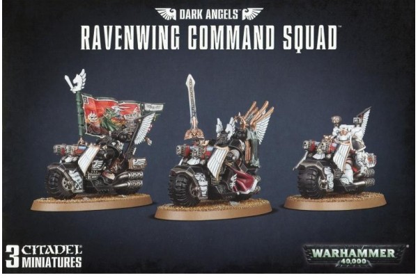 Dark Angel: Ravenwing Command Squad - Black Knights