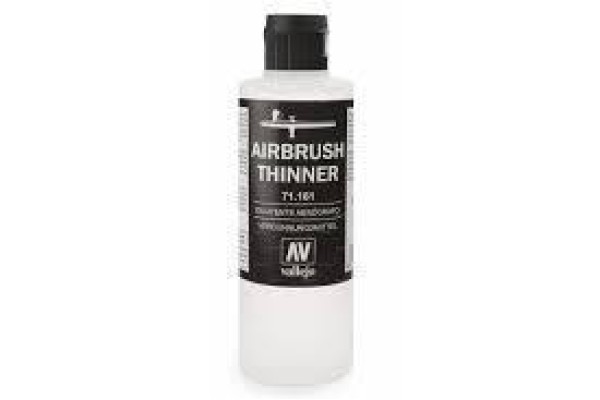 Vallejo Airbrush Verdünner (Thinner) (200Ml) -Neue Formel-