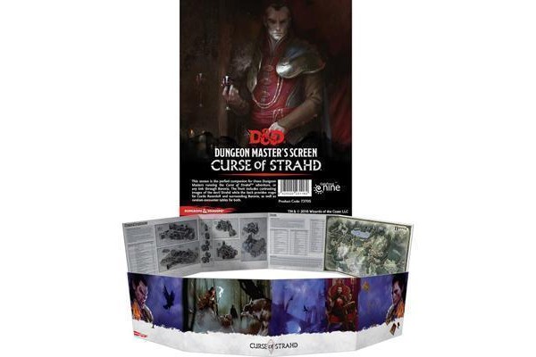 Dungeons And Dragons Curse Of Strahd Dm Screen