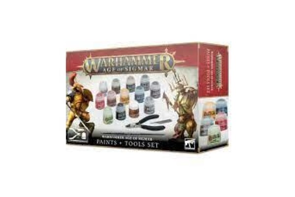 Age Of Sigmar Paints + Tools