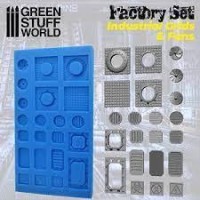 Silicone Molds - Grids And Fans