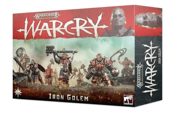 Warcry: Iron Golem Miniatures Only ---- Webstore Exclusive