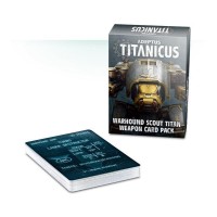 Adeptus Titanicus: Warhound Scout Titan Weapon Card Pack ---- Webstore Exclusive