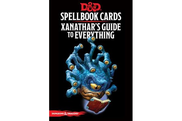 D&D Spellbook Cards: Xanathars (95 Cards)