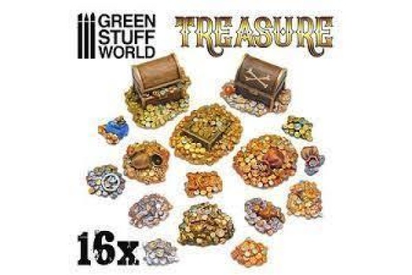 16X Resin Treasure Pieces