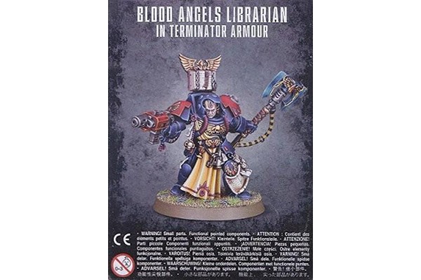 Blood Angels Librarian In Terminator Armour ---- Webstore Exclusive