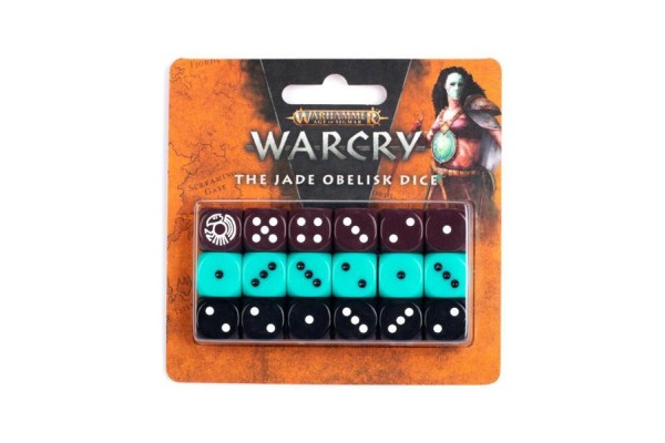 Warcry: The Jade Obelisk Dice --- Op = Op!!!