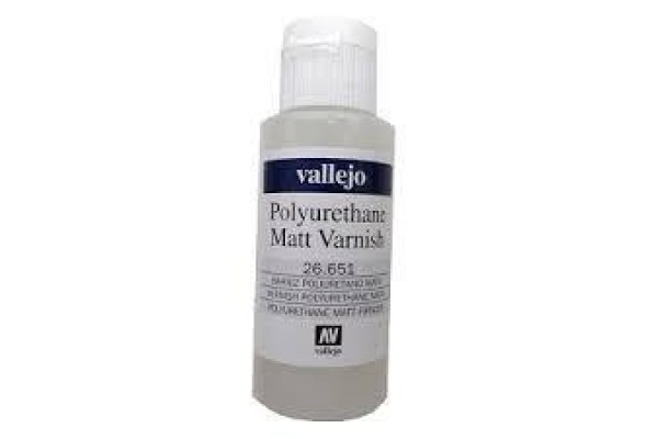 Vallejo Matte Acrylic-Polyurethane Varnish (60Ml)