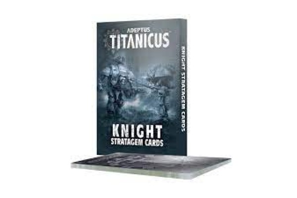 Ad/Titanicus: Knight Strategem Cards Eng ---- Webstore Exclusive