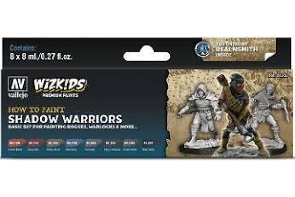 Vallejo Wizkids Premium: Shadow Warriors (8Ml) (8)