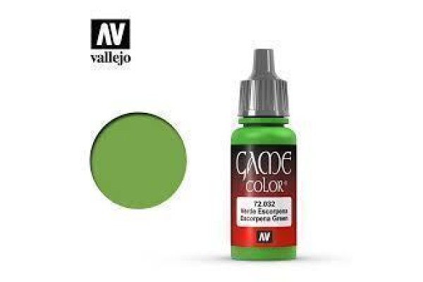 Scorpy Green 18 Ml - Game Color