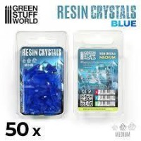 Red Resin Crystals - Medium