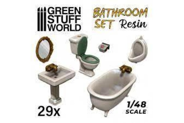 Resin Set Toilet And Wc