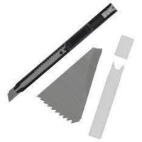 Vallejo Tool - Slim Snap-Off Knife & 10 Blades