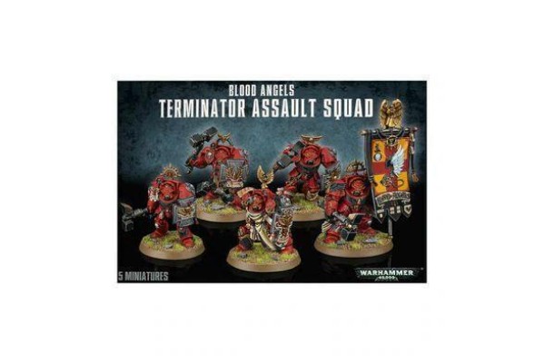 Blood Angels Terminator Assault Squad ---- Webstore Exclusive