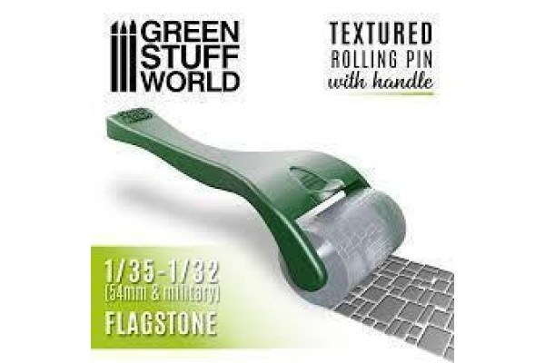 Rolling Pin With Handle - Flagstone