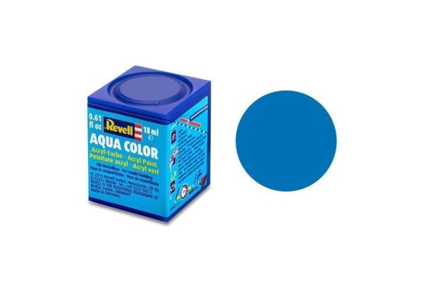 Blauw Mat Ral 5000 Aqua Color 18 Ml Revell Modelbouwverf Op Waterbasis
